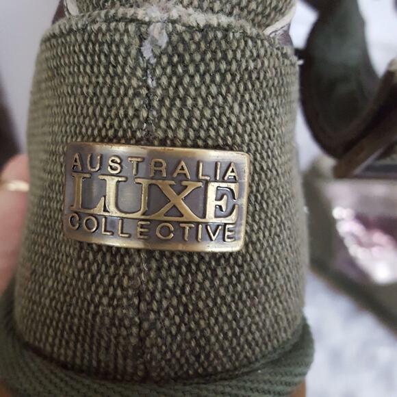 Australia Luxe Womens 5 Gladiator Boot Sandals Sherazade Buckle Open Toe Mad Max - Picture 11 of 11